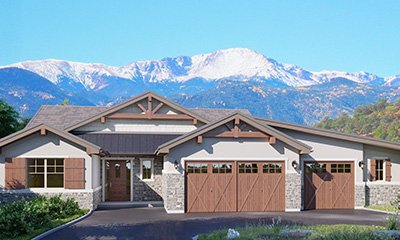 Semi-Custom Ranch Home Plan Colorado Springs